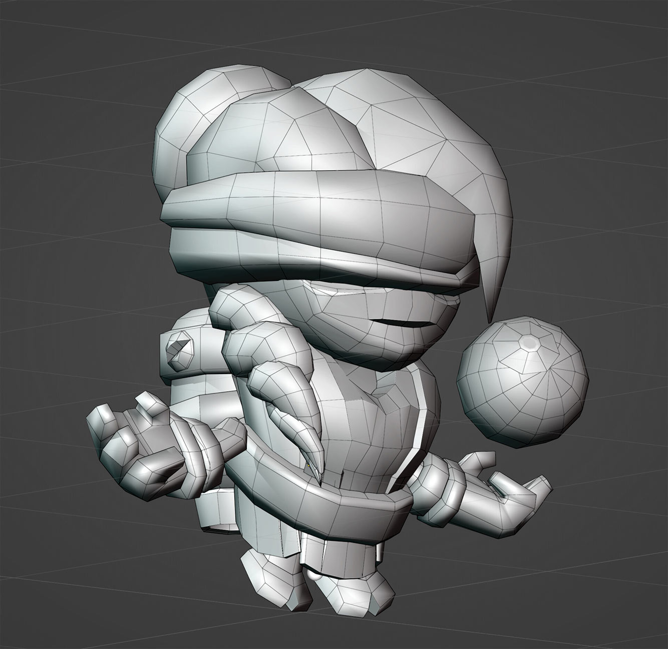 Overseer unit wireframe model