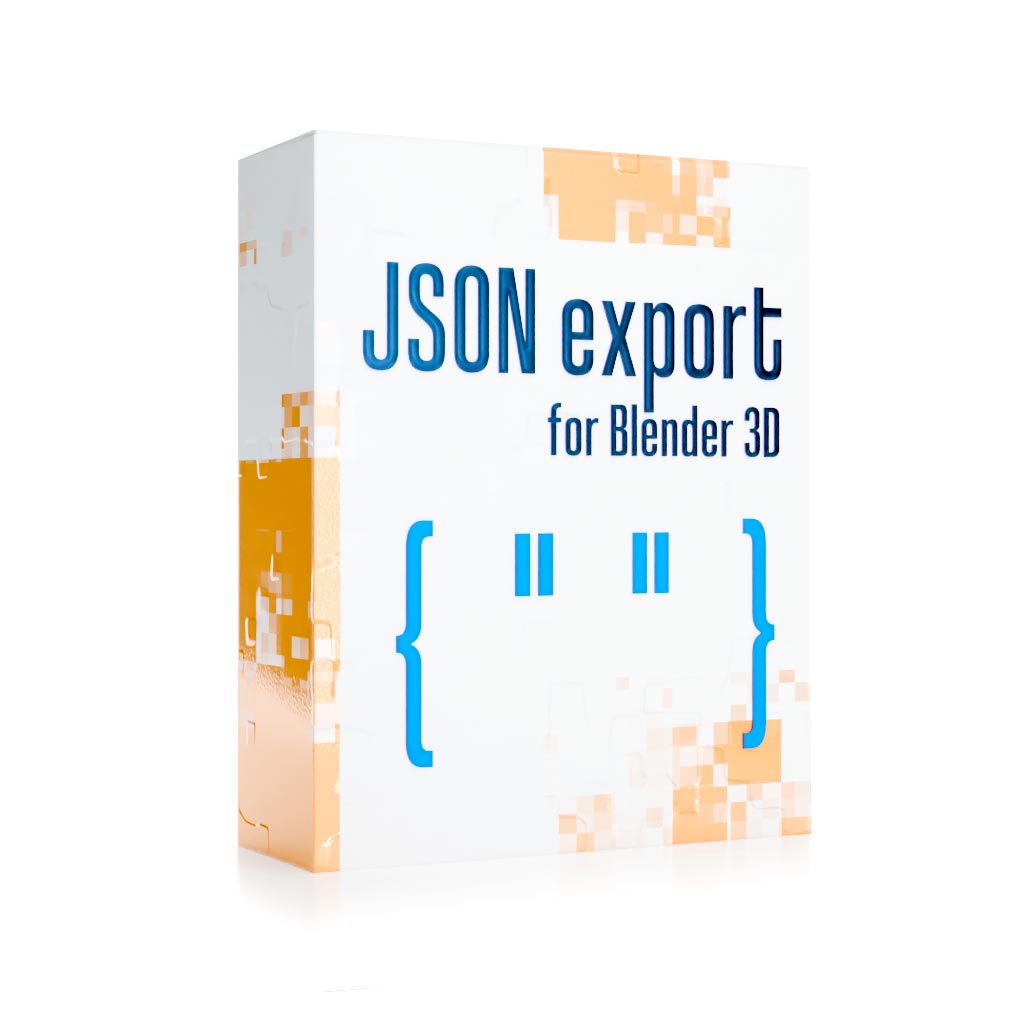 JSON export Blender