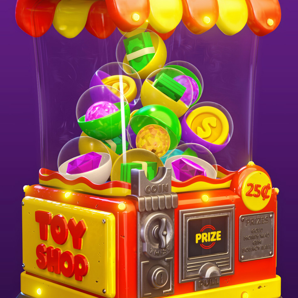 Toy Shop Vending Machine
